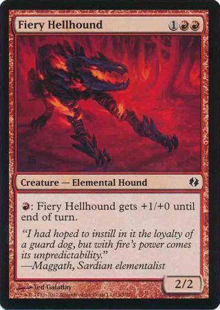 Fiery Hellhound Duel Decks Venser vs Koth Singles Fiery Hellhound Duel Decks Venser vs Koth Singles