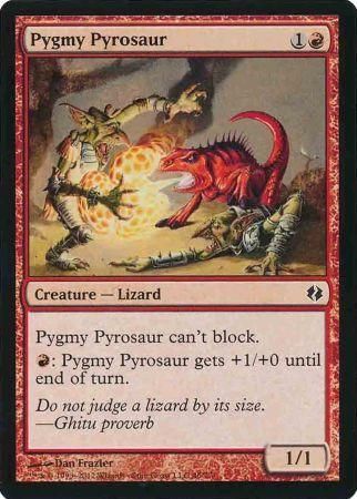 Pygmy Pyrosaur Duel Decks Venser vs Koth Singles Pygmy Pyrosaur Duel Decks Venser vs Koth Singles