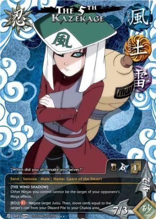 The 5th Kazekage The Wind Shadow 1485 Super Rare The 5th Kazekage The Wind Shadow 1485 Super Rare
