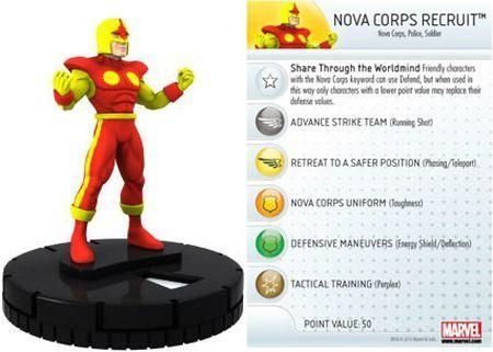 Nova Corps Recruit 002 Galactic Guardians Marvel Heroclix Marvel Galactic Guardians Nova Corps Recruit 002 Galactic Guardians Marvel Heroclix Marvel Galactic Guardians