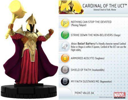 Cardinal of the UCT 003 Galactic Guardians Marvel Heroclix Cardinal of the UCT 003 Galactic Guardians Marvel Heroclix