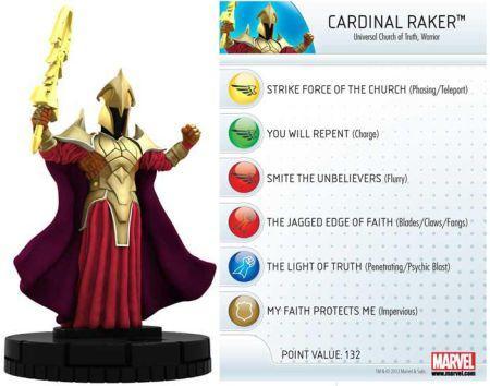 Cardinal Raker 016 Galactic Guardians Marvel Heroclix Cardinal Raker 016 Galactic Guardians Marvel Heroclix