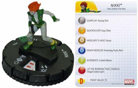 Nikki 024 Galactic Guardians Marvel Heroclix Marvel Galactic Guardians Nikki 024 Galactic Guardians Marvel Heroclix Marvel Galactic Guardians