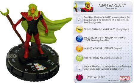 Adam Warlock 032 Galactic Guardians Marvel Heroclix Adam Warlock 032 Galactic Guardians Marvel Heroclix