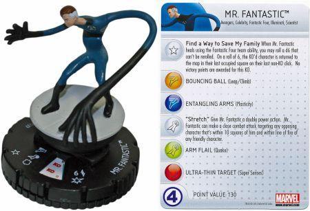 Mr Fantastic 037 Galactic Guardians Marvel Heroclix Mr Fantastic 037 Galactic Guardians Marvel Heroclix