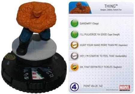 The Thing 038 Galactic Guardians Marvel Heroclix The Thing 038 Galactic Guardians Marvel Heroclix