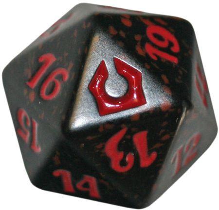 Return to Ravnica Rakdos Black Red Spindown Life Counter MTG Dice Life Counters Tokens Return to Ravnica Rakdos Black Red Spindown Life Counter MTG Dice Life Counters Tokens
