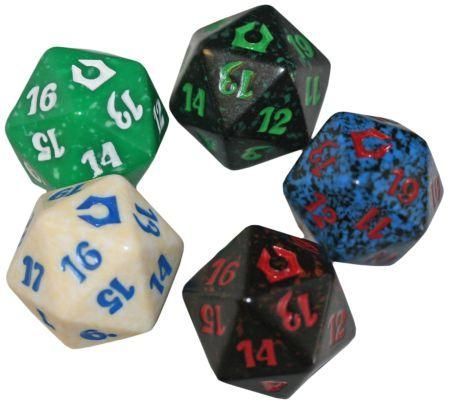 Return to Ravnica Set of 5 Spindown Life Counters MTG Dice Life Counters Tokens Return to Ravnica Set of 5 Spindown Life Counters MTG Dice Life Counters Tokens
