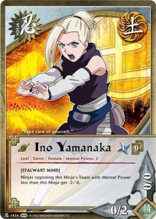 Ino Yamanaka Stalwart Mind 1424 Common Naruto Kage Summit Ino Yamanaka Stalwart Mind 1424 Common Naruto Kage Summit