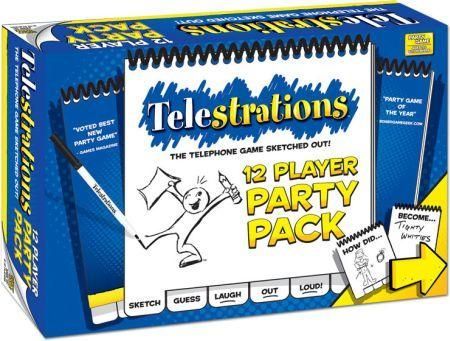 Telestrations Party Pack board game USAopoly USOPG00318 Board Games A Z Telestrations Party Pack board game USAopoly USOPG00318 Board Games A Z