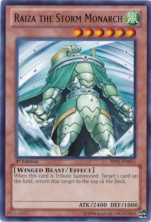 Raiza the Storm Monarch BP01 EN015 Rare 1st Edition Raiza the Storm Monarch BP01 EN015 Rare 1st Edition