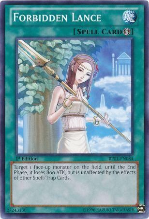Forbidden Lance BP01 EN084 Common 1st Edition Forbidden Lance BP01 EN084 Common 1st Edition