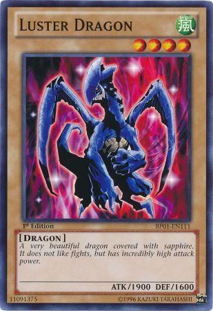 Luster Dragon BP01 EN111 Common 1st Edition Luster Dragon BP01 EN111 Common 1st Edition