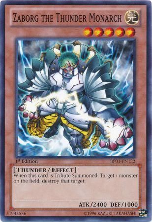 Zaborg the Thunder Monarch BP01 EN132 Common 1st Edition Battle Pack Epic Dawn 1st Edition Singles Zaborg the Thunder Monarch BP01 EN132 Common 1st Edition Battle Pack Epic Dawn 1st Edition Singles