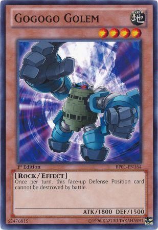 Gogogo Golem BP01 EN164 Common 1st Edition Battle Pack Epic Dawn 1st Edition Singles Gogogo Golem BP01 EN164 Common 1st Edition Battle Pack Epic Dawn 1st Edition Singles