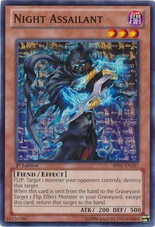 Night Assailant BP01 EN187 Common 1st Edition Night Assailant BP01 EN187 Common 1st Edition