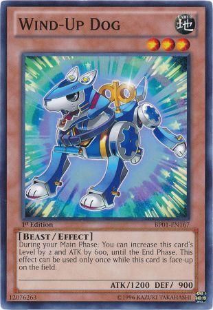Wind Up Dog BP01 EN167 Common 1st Edition Battle Pack Epic Dawn 1st Edition Singles Wind Up Dog BP01 EN167 Common 1st Edition Battle Pack Epic Dawn 1st Edition Singles