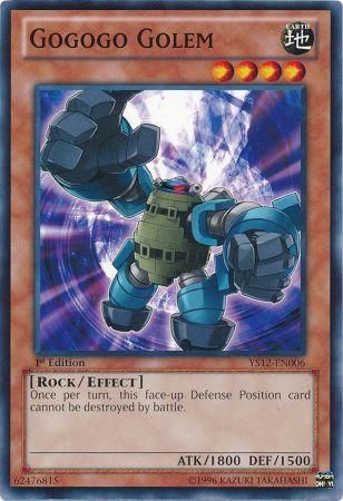 Gogogo Golem YS12 EN006 Common 1st Edition Starter Deck Xyz Symphony 1st Edition Singles Gogogo Golem YS12 EN006 Common 1st Edition Starter Deck Xyz Symphony 1st Edition Singles