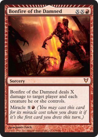 Bonfire of the Damned Avacyn Restored Singles Bonfire of the Damned Avacyn Restored Singles