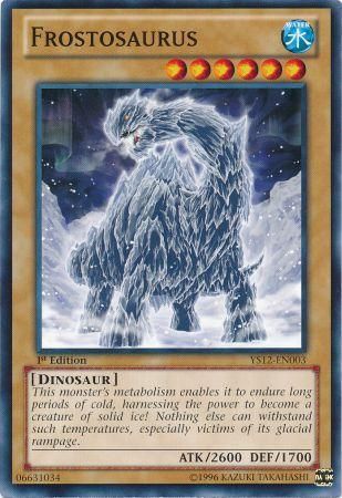 Frostosaurus YS12 EN003 Common 1st Edition Starter Deck Xyz Symphony 1st Edition Singles Frostosaurus YS12 EN003 Common 1st Edition Starter Deck Xyz Symphony 1st Edition Singles