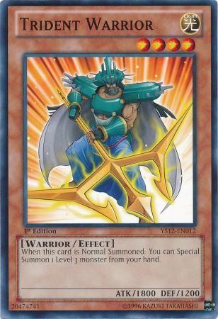 Trident Warrior YS12 EN012 Common 1st Edition Starter Deck Xyz Symphony 1st Edition Singles Trident Warrior YS12 EN012 Common 1st Edition Starter Deck Xyz Symphony 1st Edition Singles