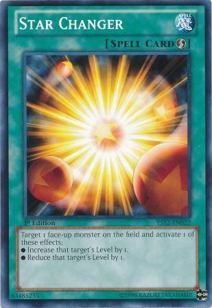 Star Changer YS12 EN022 Common 1st Edition Star Changer YS12 EN022 Common 1st Edition