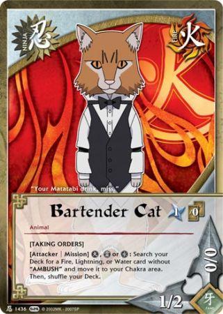 Bartender Cat Taking Orders 1436 Common Bartender Cat Taking Orders 1436 Common