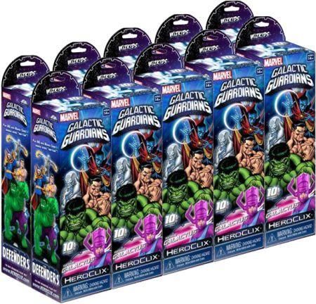 Galactic Guardians Sealed Brick of 10 Booster Packs Marvel Heroclix Heroclix Sealed Product Galactic Guardians Sealed Brick of 10 Booster Packs Marvel Heroclix Heroclix Sealed Product