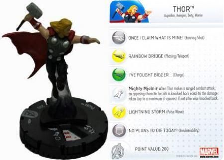 Thor 004 Avengers Movie Marvel Heroclix Marvel Avengers Movie Thor 004 Avengers Movie Marvel Heroclix Marvel Avengers Movie