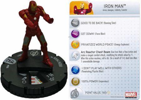 phoenix buster iron man heroclix