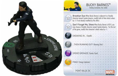 Bucky Barnes 017 Avengers Movie Marvel Heroclix Marvel Avengers Movie Bucky Barnes 017 Avengers Movie Marvel Heroclix Marvel Avengers Movie