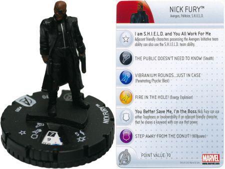 Nick Fury 203 Avengers Movie Gravity Feed Marvel Heroclix Avengers Movie Gravity Feed Nick Fury 203 Avengers Movie Gravity Feed Marvel Heroclix Avengers Movie Gravity Feed
