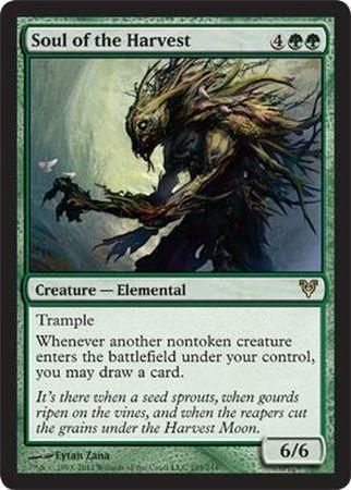 Soul of the Harvest Avacyn Restored Singles Soul of the Harvest Avacyn Restored Singles