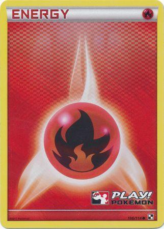 Fire Energy 106 114 Play Pokemon Promo Pokemon Championship League Organized Play Promos Fire Energy 106 114 Play Pokemon Promo Pokemon Championship League Organized Play Promos