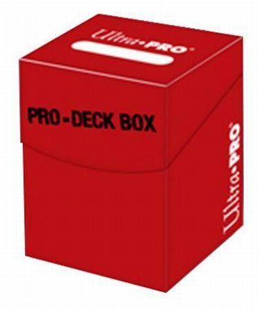 Ultra Pro Pro 100 Red Deck Box UP82887 Deck Boxes Gaming Storage Ultra Pro Pro 100 Red Deck Box UP82887 Deck Boxes Gaming Storage