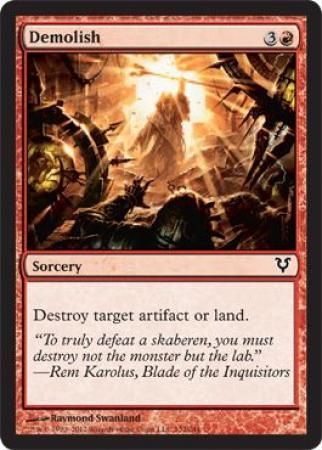 Demolish Avacyn Restored Singles Demolish Avacyn Restored Singles