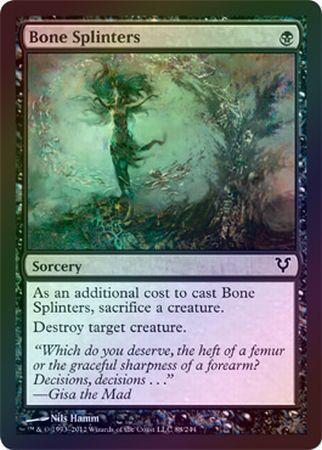Bone Splinters Foil Bone Splinters Foil
