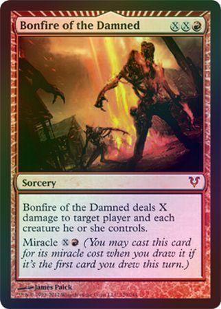 Bonfire of the Damned Foil Bonfire of the Damned Foil