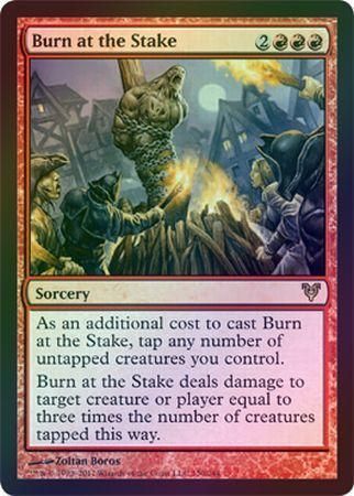 Burn at the Stake Foil Burn at the Stake Foil