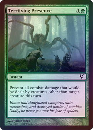 Terrifying Presence Foil Terrifying Presence Foil