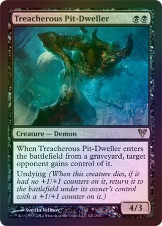 Treacherous Pit Dweller Foil Treacherous Pit Dweller Foil
