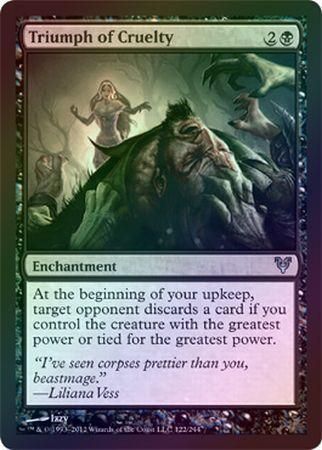 Triumph of Cruelty Foil Triumph of Cruelty Foil