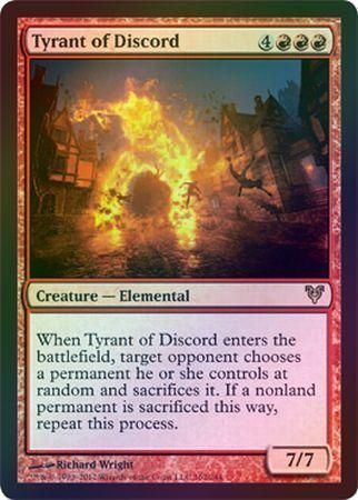 Tyrant of Discord Foil Tyrant of Discord Foil