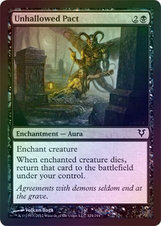 Unhallowed Pact Foil Unhallowed Pact Foil