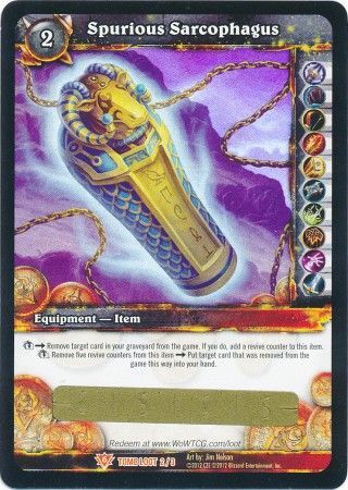Spurious Sarcophagus Loot Card Unscratched All Unscratched WoW Loot Cards Spurious Sarcophagus Loot Card Unscratched All Unscratched WoW Loot Cards