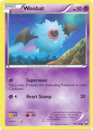 Woobat 50 108 Common Black White 5 Dark Explorers Singles Woobat 50 108 Common Black White 5 Dark Explorers Singles