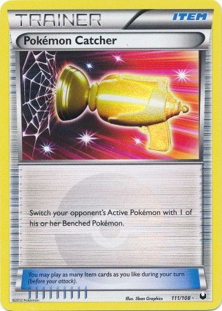 BREAKpoint 105/122 - Uncommon 4 x Pokemon Catcher Trainer 