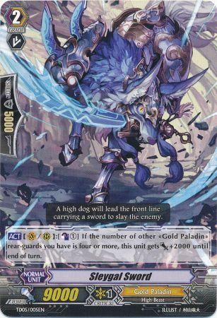 Sleygal Sword TD05 005EN Trial Deck 5 Slash of Silver Wolf Singles Sleygal Sword TD05 005EN Trial Deck 5 Slash of Silver Wolf Singles