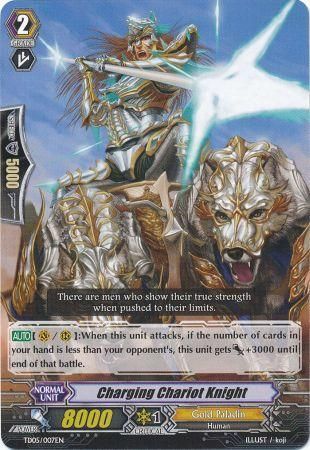 Charging Chariot Knight TD05 007EN Trial Deck 5 Slash of Silver Wolf Singles Charging Chariot Knight TD05 007EN Trial Deck 5 Slash of Silver Wolf Singles