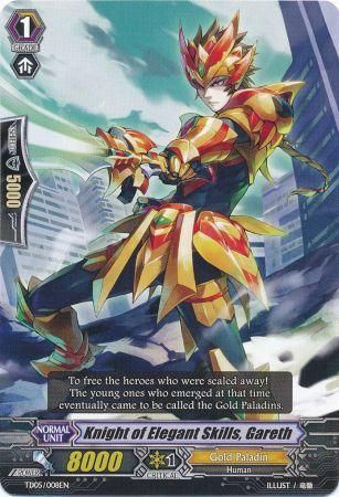 Knight of Elegant Skills Gareth TD05 008EN Trial Deck 5 Slash of Silver Wolf Singles Knight of Elegant Skills Gareth TD05 008EN Trial Deck 5 Slash of Silver Wolf Singles